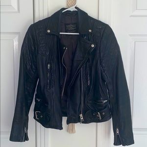 Allsaints Genuine Leather Jacket